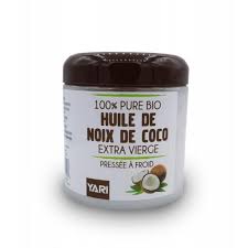 Huile De Coco Extra Vierge Organique 100 Pure 500 Ml Yari Beauteshop