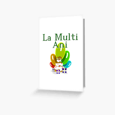 Happy Birthday In Romanian La Multi Ani Greeting Card By Jcseijo Redbubble