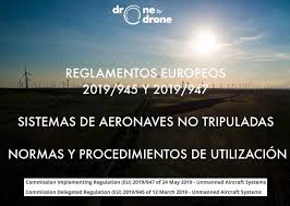 With respect to the use of unmanned aircraft in public safety. European Regulations On Uas Systems And Their Use 2019 945 And 2019 947