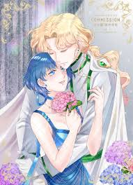 In japan, sailor mercury was the most popular sailor senshi, although she sometimes dropped to second place in favor of sailor chibi moon among younger viewers. Mizuno Ami Zoisite And Princess Mercury Bishoujo Senshi Sailor Moon Drawn By Koya Danbooru