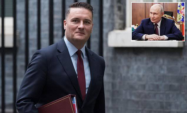 Wes Streeting warns Britain must be ready for war 'in 1,000 days' as Russia steps up threats to NATO - but Chancellor will only make 'downpayment' on extra defence spending at Budget |