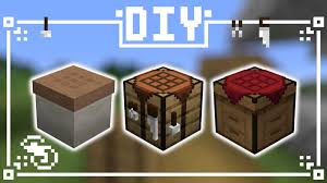 A minimum of 3 logs are needed for this recipe, considering the crafting table and the boat itself. Shrimpsnail S Diy Crafting Tables Minecraft Texture Pack