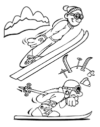 Summer coloring pages, 26 printable summer holiday coloring pages for kids, boys, girls, teens, adults, summer activities, fun coloring book. Skiing Fun Coloring Page Crayola Com