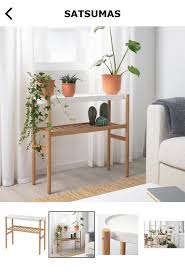 Satsumas Plant Stand Bamboo White Length 33 Ikea Home Decor Country Bedroom Decor Bedroom Decor Design