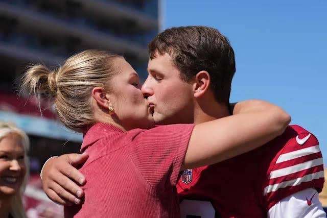 Brock Purdy's Wife Shares Heartwarming Photo After Playoff Win - Yahoo Sports