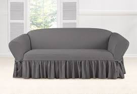 Essential Twill One Piece Slipcovers Capa De Sofa Forro De Sofa Sofa