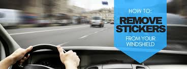 If this happens let some soapy water sit on the paint for a minute. 5 Ways To Remove Stickers From Your Car Windshield Ammaar S Toyota Vacaville