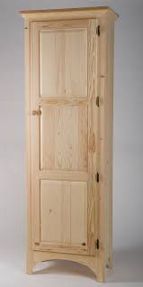 A Nice Sized Pantry Cabinet Made Of Unfinished Pine Adjustable Shelves Could Be Stained Or Pantry Cabinet Woodworking Outdoor Furniture Diy Storage Cabinets