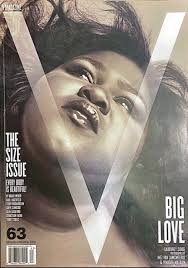 V magazine 63 Spring 2010 GABOUREY SIDIBE Candice Huffine TARA LYNN Na