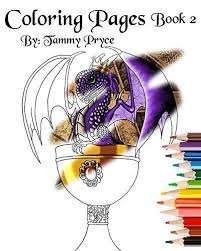 See more ideas about adult coloring pages, coloring pages, adult coloring. Amazon Com Fantasy Art Coloring Pages Book 2 With Dragons Mermaids Fairies Adult Coloring Pages Handmade