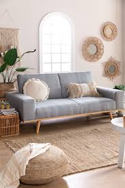 Un divano letto 150 cm, quando chiuso, offre una seduta per due o tre persone e, quando aperto, diventa un ampio letto matrimoniale per soddisfare ogni esigenza. Divano Letto Economico Sklum