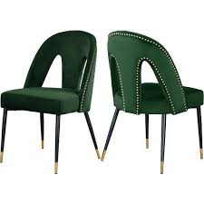 You Ll Love The Akoya Upholstered Dining Chair At Wayfair Great Deals On All Furniture Products Wi Dining Chairs Velvet Dining Chairs Dining Chair Upholstery