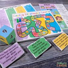 Coping Strategies Board Game Coping Skills Activities Kids Coping Skills Coping Skills
