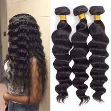 See more ideas about hair, weave hairstyles, hair styles. Buy 10a Brazilian Virgin Hair Loose Wave 3 Bundles 10 12 14 300g Virgin Brazilian Remy Loose Deep Wave Human Hair Weave Bundles 100 Real Unprocessed Virgin Remy Human Hair Natural Color Online In Turkey B07dn89xnp
