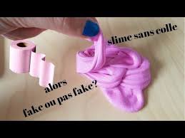 Crash Test Slime Sans Colle Avec Du Papier Toilette Youtube Slime Sans Colle Recette De Slime Slime