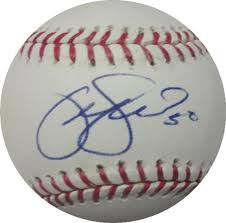 Jensen Lewis autographed Baseball