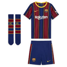 Shipping methods and sales terms and conditions may vary depending on the country. Nike Fc Barcelona Home Breathe Mini 20 21 Set Blue Goalinn
