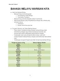Selain penyederhanaan umum bahasa pidgin, lingua franca melayu memiliki sejumlah karakteristik. Nota Unit 3