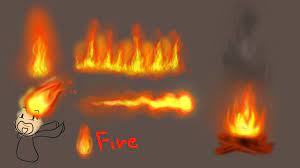 How I Draw/Color Fire! (Tutorial/Speedpaint) - Youtube