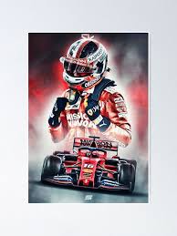 Leclerc l'auto ⭐ , france, liverdun, route de frouard, 1: Charles Leclerc Poster Poster By Sevigraphics Disegni Di Automobili Auto Da Corsa Auto Da Sogno