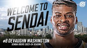 8 デボーン・ワシントン選手 2023-24シーズン契約合意のお知らせ