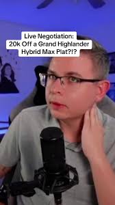 Grand Highlander Hybrid Negotiation: Is 20k Off Real?