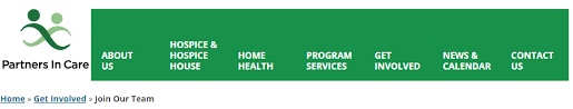 Hospice home care's team of doctors, nurses, aides, social workers, chaplains, and volunteers are ready 24 hours each day, 7 days a week to bring the what others say about hospice home care. Join The Partners In Care Team