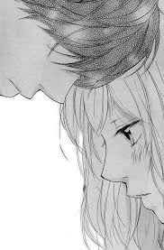 Kou And Futaba Dessin Manga Manga Noir Et Blanc Anime Romantique