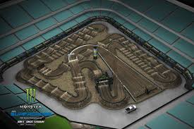 2019 Monster Energy Supercross Track Maps Supercross