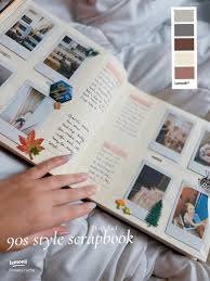 Explore the 90s Style Scrapbook Aesthetic