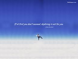Quotes About Skydiving Quotesgram