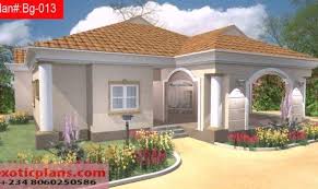 If you love spaciousness and modern living, here is a contemporary 5 bedroom. Bedroom Bungalow House Plans Nigeria Youtube House Plans 148867