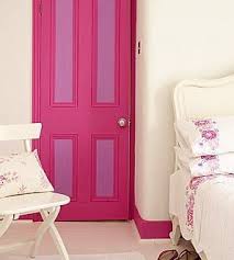 It is a secluded space that you can call your own! Design Crush Painted Interior Doors A Design Story Painted Interior Doors Hot Pink Room Doors Interior