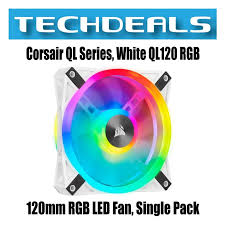 • advanced air swivel/cushion for improved dampening of vibration. Corsair Ql Series White Ql120 Rgb 120mm Rgb Led Fan Single Pack Electronics Computer Parts Accessories On Carousell