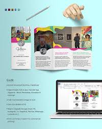 We have free templates that you can use to set up correct bleeds and margins for your brochure's four panels. 20 Simple Yet Beautiful Brochure Design Inspiration Templates