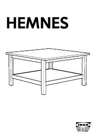 Solid wood has a natural feel. Hemnes Coffee Table Gray Brown Ikeapedia