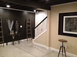 An industrial basement update, we are in the process of choosing decor for our newly renovated space. Industrial Basement Exposed Ductwork