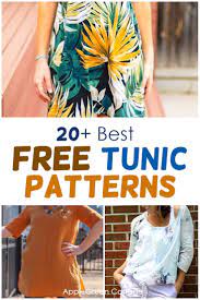 Craft supplies, party essentials & decor. 20 Best Free Tunic Patterns To Sew Applegreen Cottage