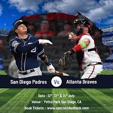 Braves Vs Padres Atlanta Braves Braves Tickets Braves