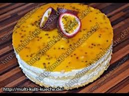 Maracuja Kase Sahne Torte Torten Rezepte Leckere Torten Kuchen Und Torten