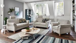 Shop leather sofas for sale at rooms to go. Sofagarnitur Borkum 3 2 1 Garnitur Stoff Natur Federkern Landhausstil