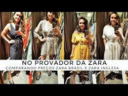 A rede de lojas zara é certamente uma das maiores e mais famosas empresas de comércio de roupas e acessórios voltados para o público. Looks No Provador Da Zara Brasil X Precos Zara Inglesa Youtube
