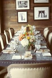 Laguna Beach Wedding From Eliza J Photography Table Settings Rustic Dining Room Home Decor