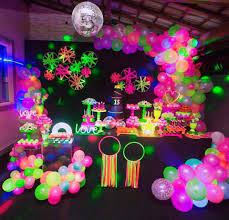 Frame light neon, bright neon, color decoration neon illumination illustration. Beautiful Neon Party Thematic Party Decoration Ideas Facebook