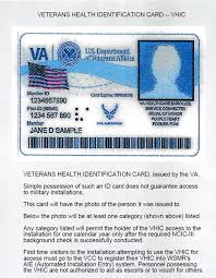 To ensure that a veteran receives the new vic card, the veteran should please verify that va has the it should be noted that the identification card is different from a veteran health identification card or. U S Army White Sands Missile Range Effective 1 January 2020 The Department Of Veterans Affairs Health Identification Card Vhic Will Be Accepted For Entry Onto Military Installations With A Few Caveats
