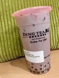 Blueberry Bubble Tea With Golden Boba From Ding Tea Suwanee Georgia Bubble Tea Boba Tea Boba
