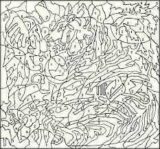 If your children are still homeschooled, you can get the exercise by buying the worksheet at bookstores. Difficult Color By Number Printables Coloring Home