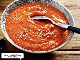 Paprika Tahina Dip Rezept Lecker Lecker Rezepte Dips Fur Fondue