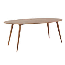 Solid Sheesham Wood Oval Dining Table L200 Andersen Maisons Du Monde Table A Manger Ovale Coin Salle A Manger Table Salle A Manger