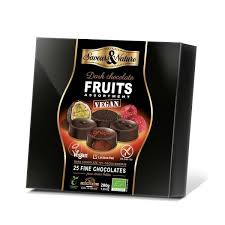 Coffret Chocolat Noir Et Fruits 200g Saveurs Nature Chocolat Noir Coffret Chocolat Chocolat